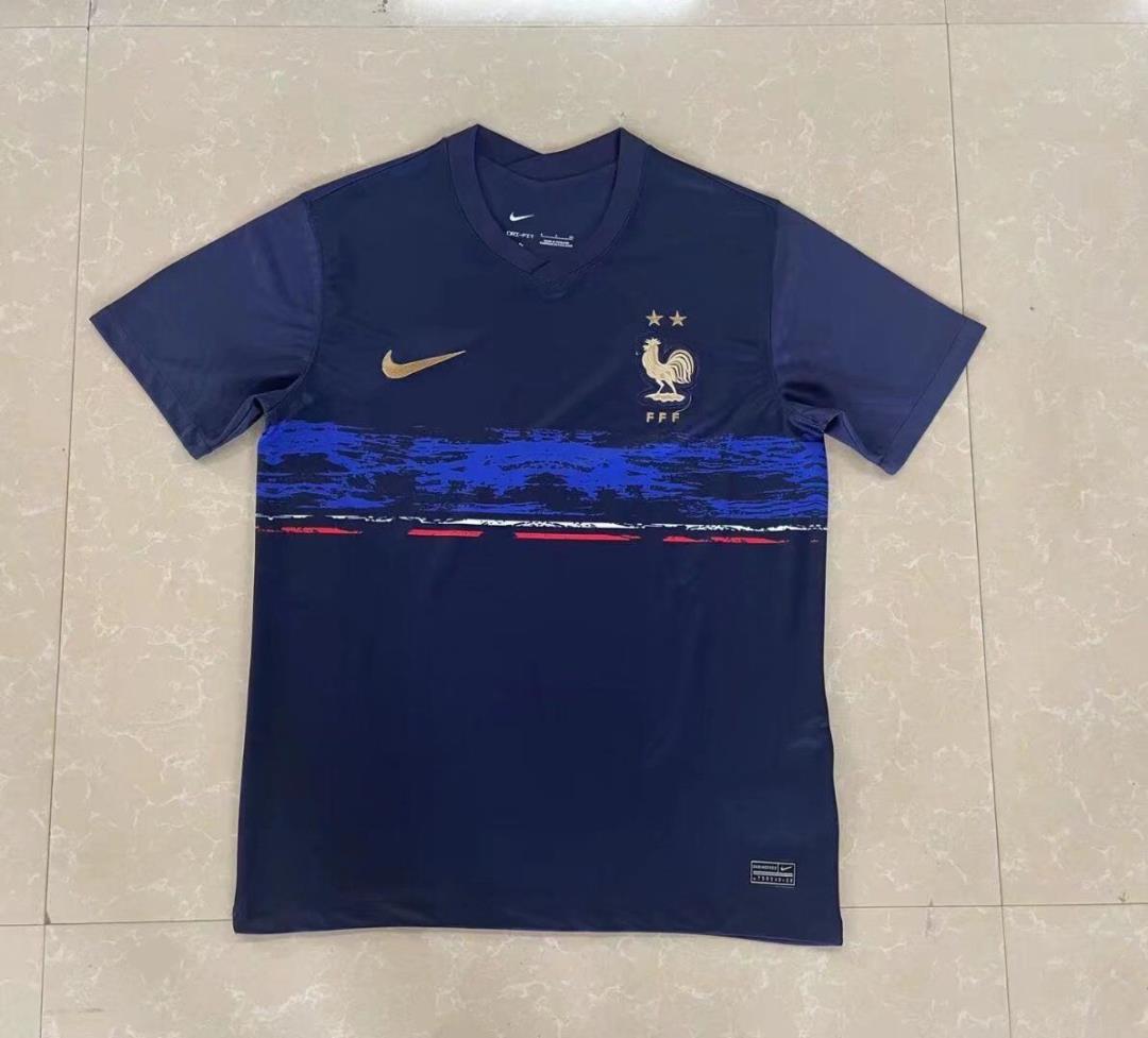 AAA Quality France 2022 Navy Blue Training Jersey